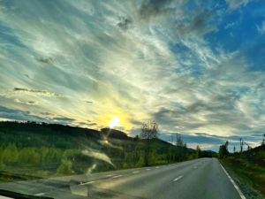 Was für eine Landschaft… Und das rund um die Uhr